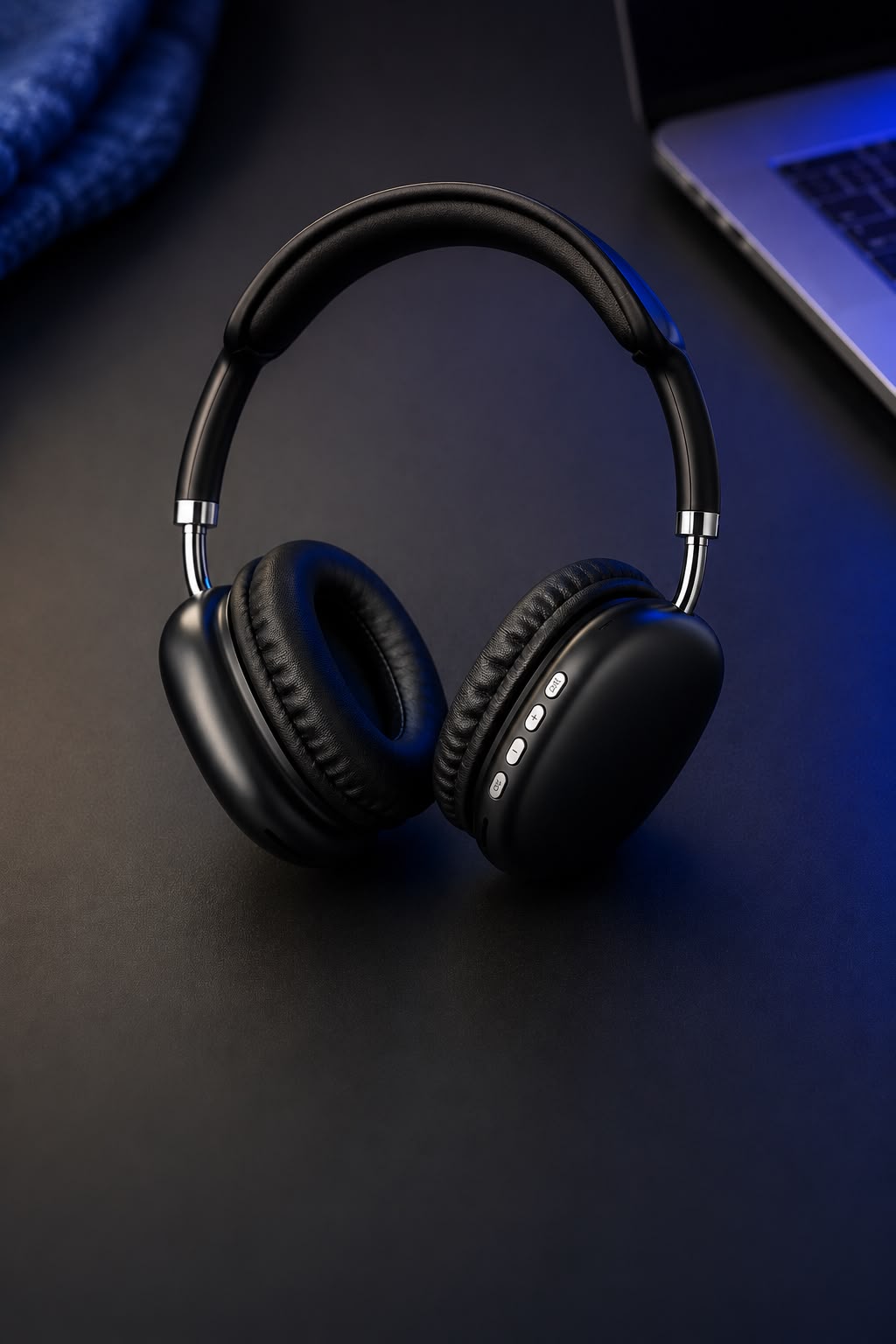 Auriculares Inalámbricos Bluetooth P9 – Cancelación de Ruido, 12hs de Batería, Micrófono
