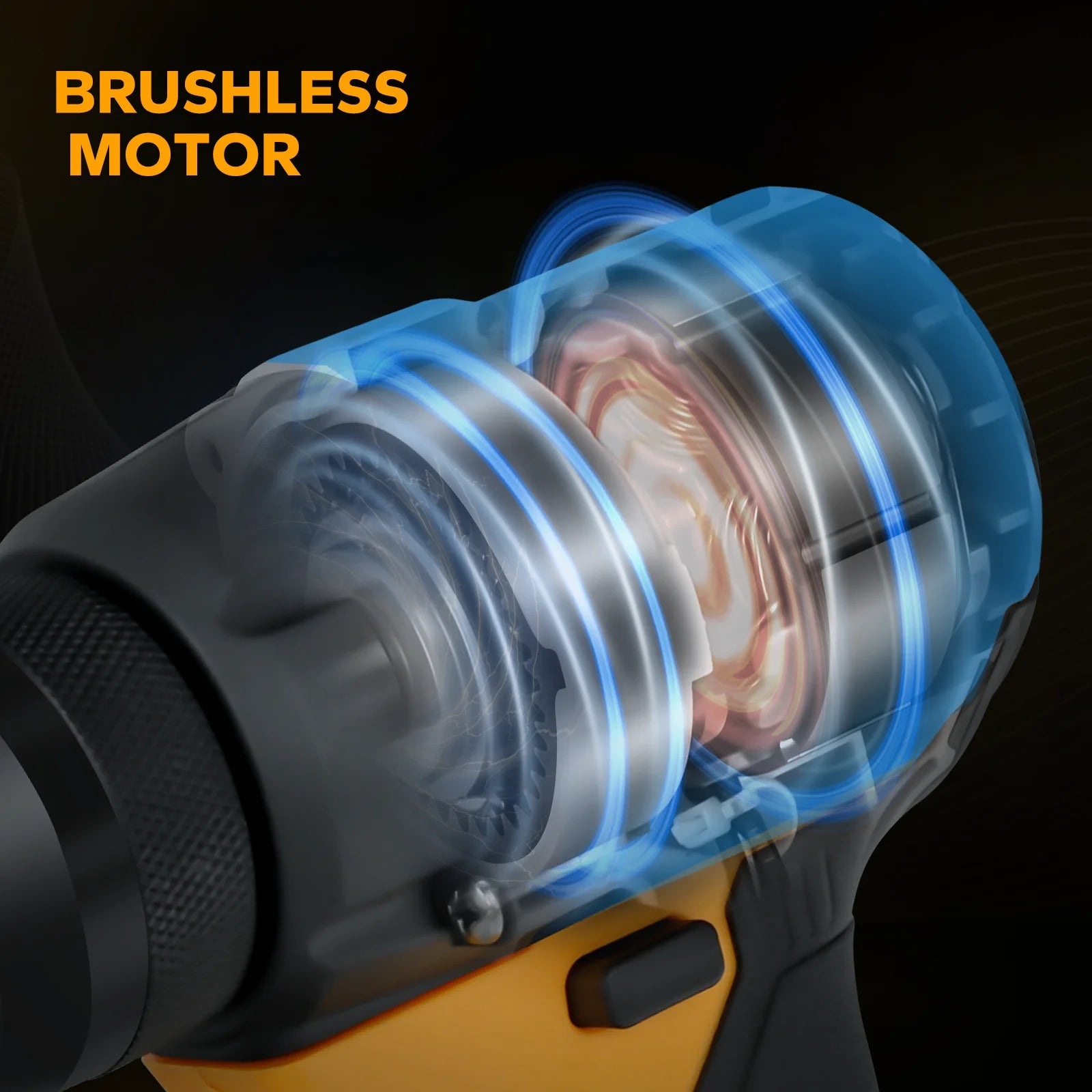 Pistola remachadora inalámbrica sin escobillas, herramienta eléctrica de inserción de taladro para Batería Dewalt de 20V, 2,4-4,8mm, sin batería