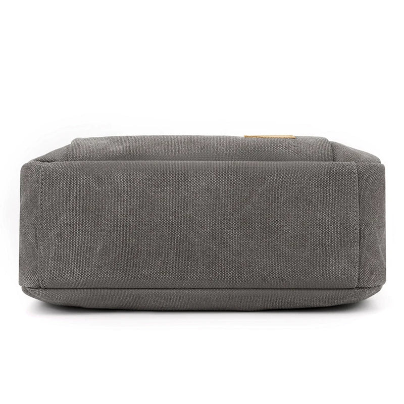 Bolso de Hombro de Lona Retro Bolso Bandolera Casual de Gran Capacidad para Mujer