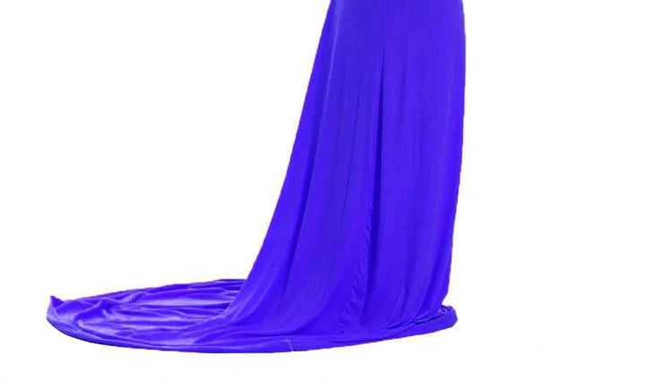 Vestidos de maternidad sexys para mujer embarazada, accesorios de fotografía, hombros descubiertos, Vestido largo de lactancia, vestidos de maternidad para sesión de fotos
