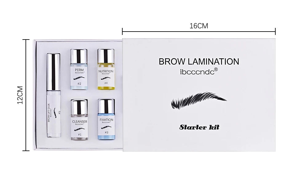 Kit de laminación de cejas, Kit de extensión de elevación de cejas semipermanente, levantador de pestañas, laminación de cejas, levantamiento de pestañas permanente, maquillaje de pestañas