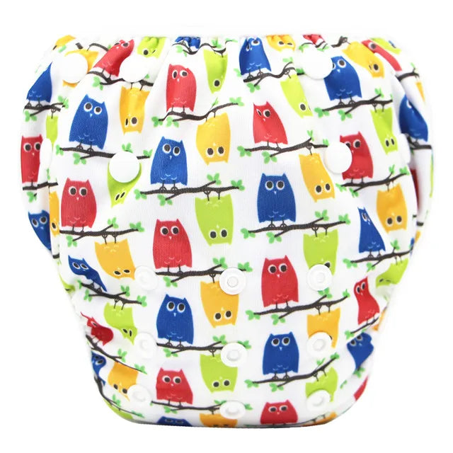 Reusable & Washable Adjustable Waterproof Cloth Baby Swim Diapers