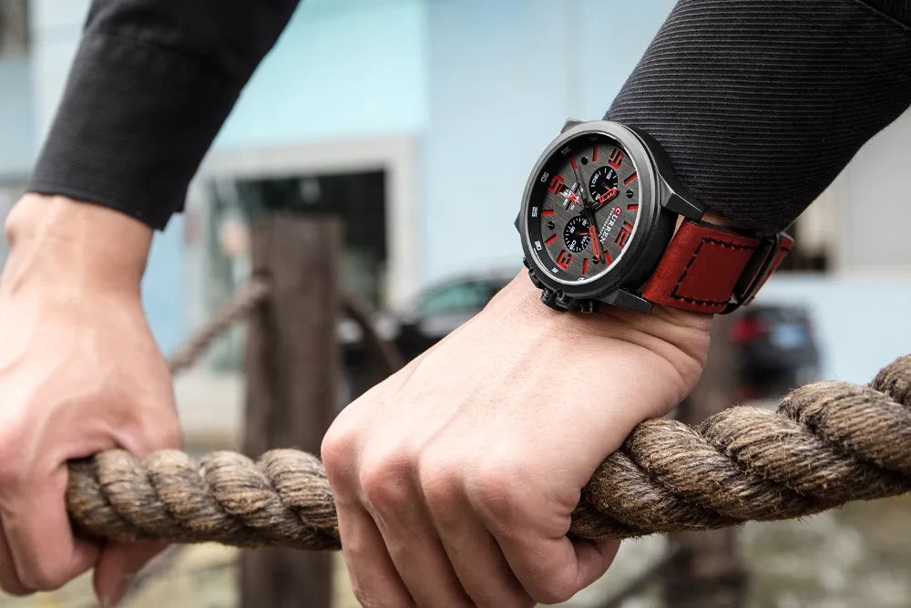 Fashion Chronograph Watch Men CURREN Luxury Brand Waterproof Sport Wrist Men's Watches Casual Wristwatch Male Clock Reloj Hombre