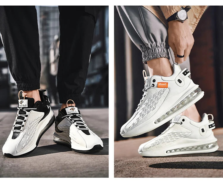 tenis masculino zapatos de hombre zapatillas hombre Zapatillas de deporte de lujo para hombre, zapatos informales de entrenamiento, mocasines blancos de moda, zapatillas de correr para hombre