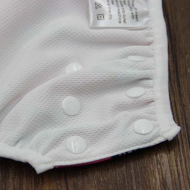 Pañales de Natación para Bebés, Impermeables, Ajustables, de Tela, Reutilizables y Lavables