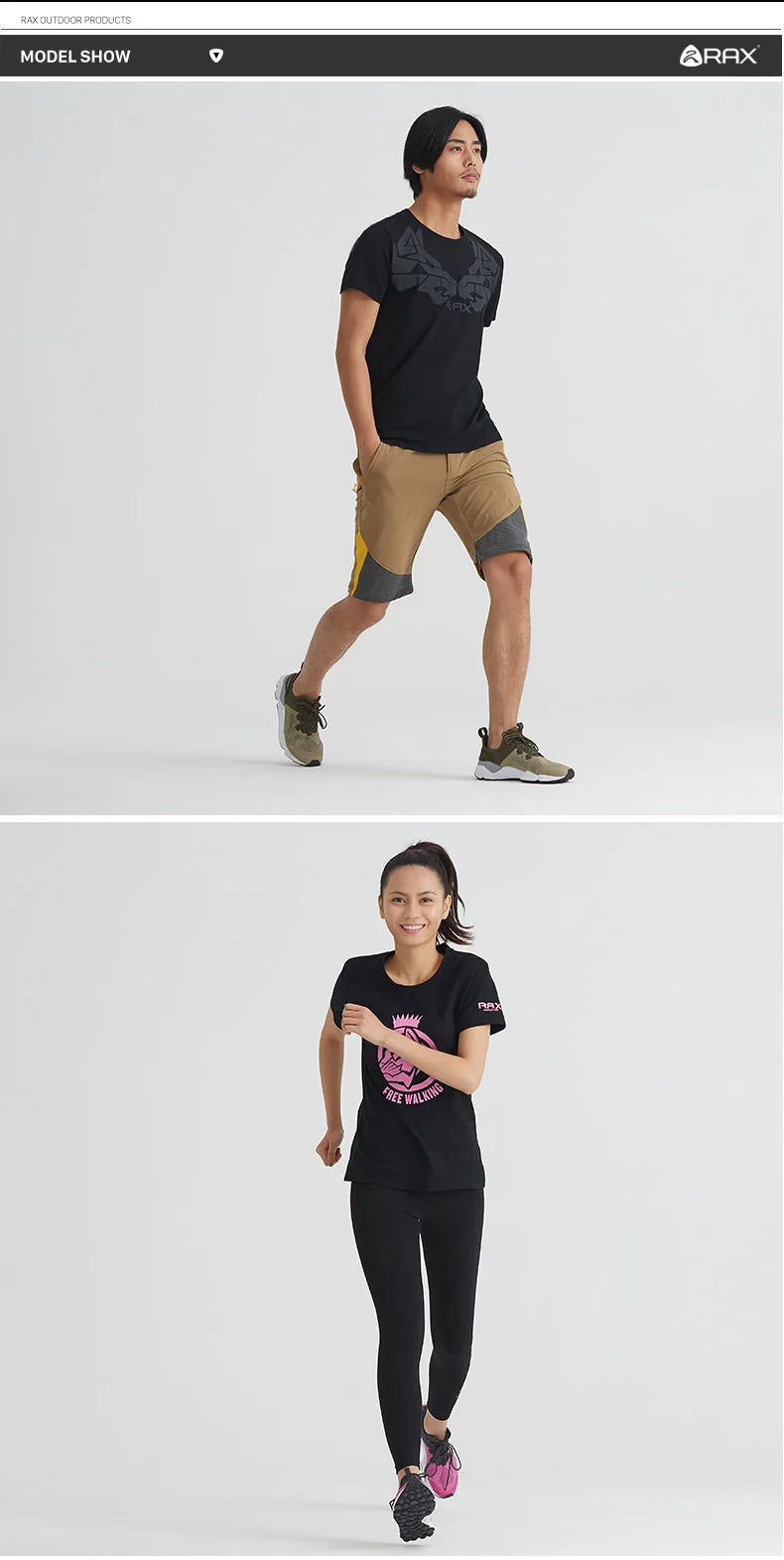 Rax, zapatillas para correr para hombre, zapatos transpirables para correr para mujer, zapatillas ligeras para hombre, zapatos de gimnasio para hombre, zapatos deportivos para exteriores, zapatos masculinos