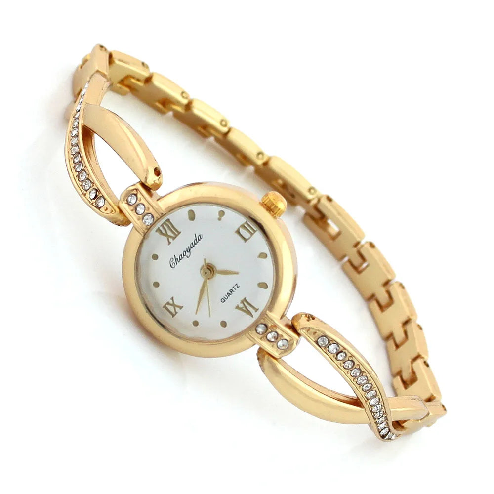 Nueva moda de lujo relojes de pulsera de cuarzo mujeres señoras reloj femenino Montre Femme Relogios Feminino reloj de pulsera regalos