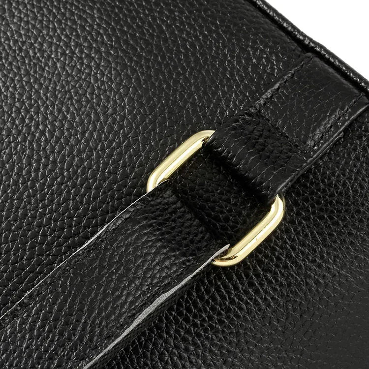 Mochila Zency de piel de cocodrilo para mujer, 100% genuina y natural, para viajes, trabajo, escuela, con compartimento para portátil, equipaje de mano
