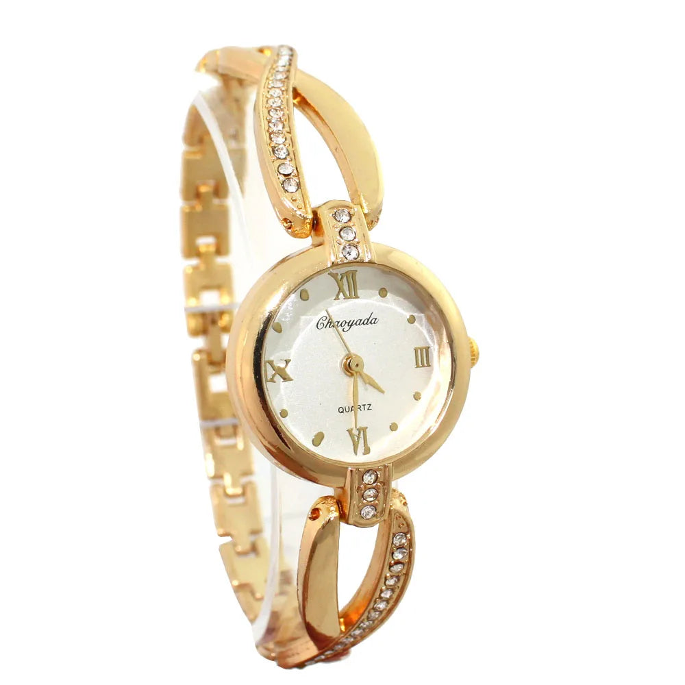 Nueva moda de lujo relojes de pulsera de cuarzo mujeres señoras reloj femenino Montre Femme Relogios Feminino reloj de pulsera regalos