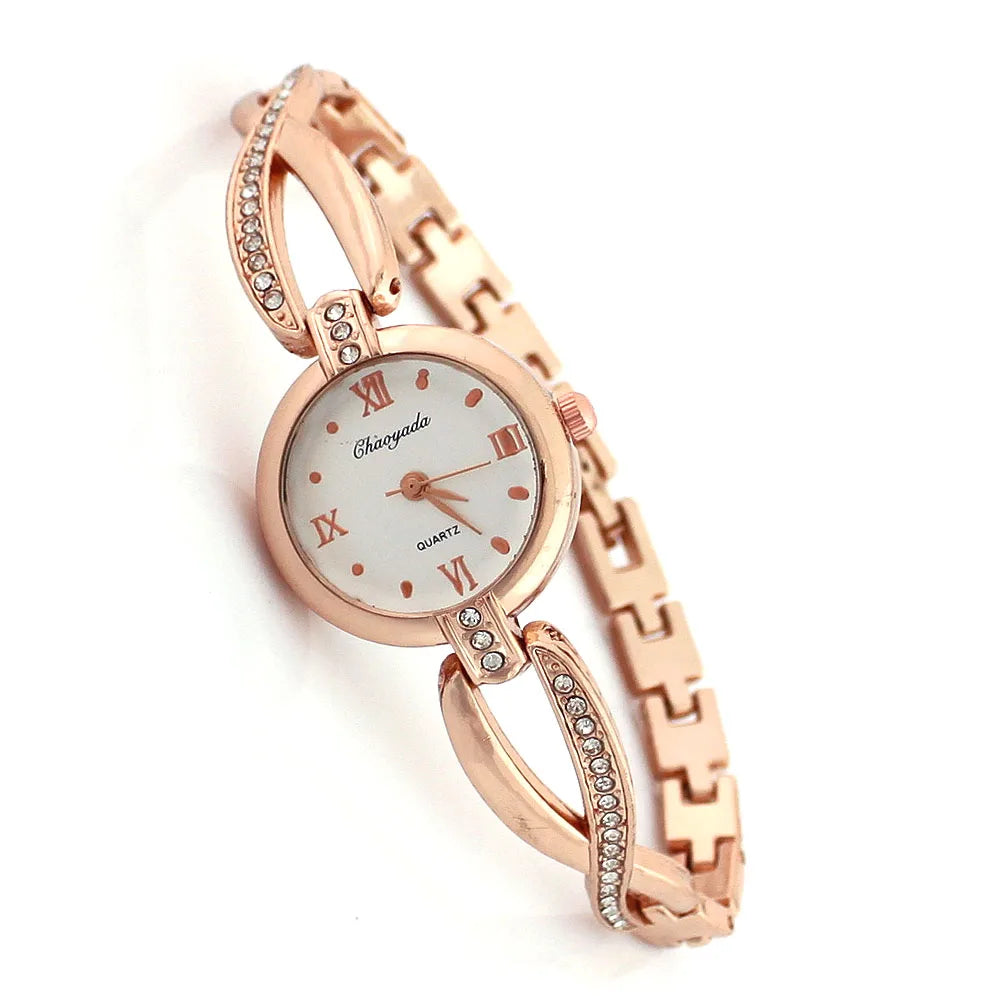Nueva moda de lujo relojes de pulsera de cuarzo mujeres señoras reloj femenino Montre Femme Relogios Feminino reloj de pulsera regalos