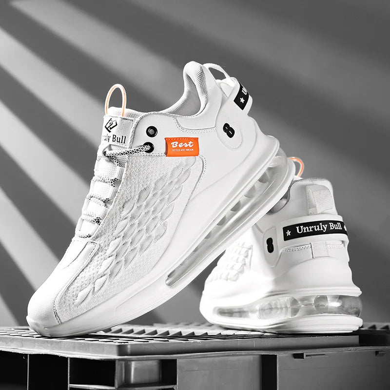 tenis masculino zapatos de hombre zapatillas hombre Zapatillas de deporte de lujo para hombre, zapatos informales de entrenamiento, mocasines blancos de moda, zapatillas de correr para hombre