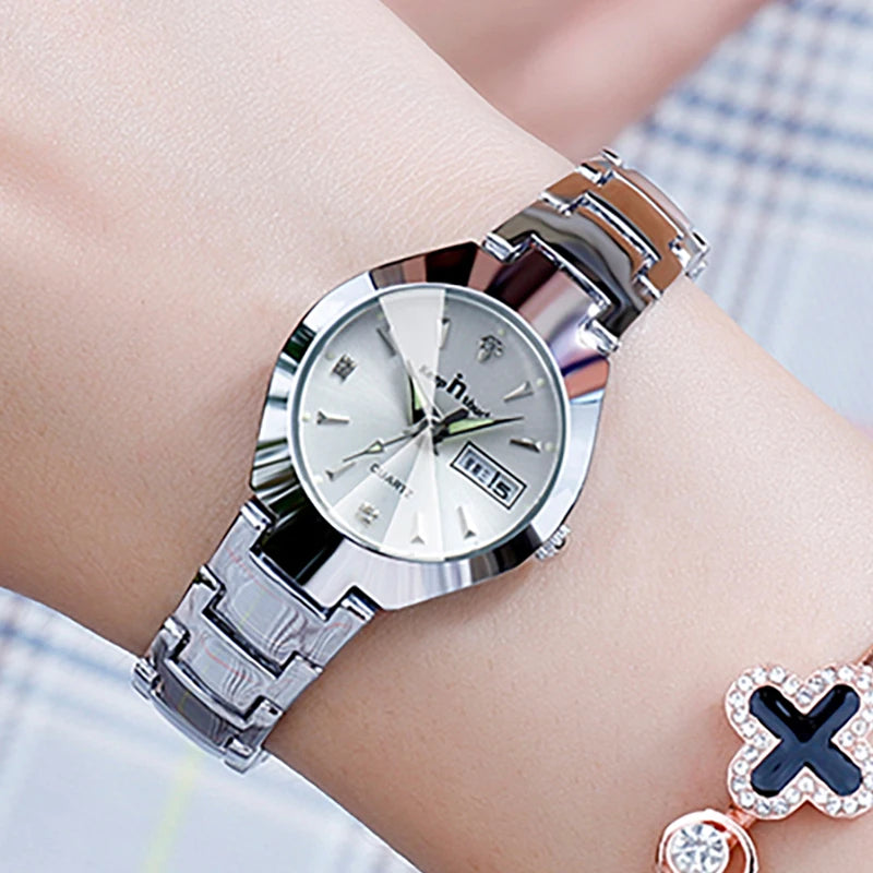 Alta calidad relojes reloj de moda para mujer marca de lujo 2025 cuarzo reloj para mujer esfera pequeña calendario reloj de pulsera para mujer,reloj mujer,relojes mujer imitaciones de marcas lujo