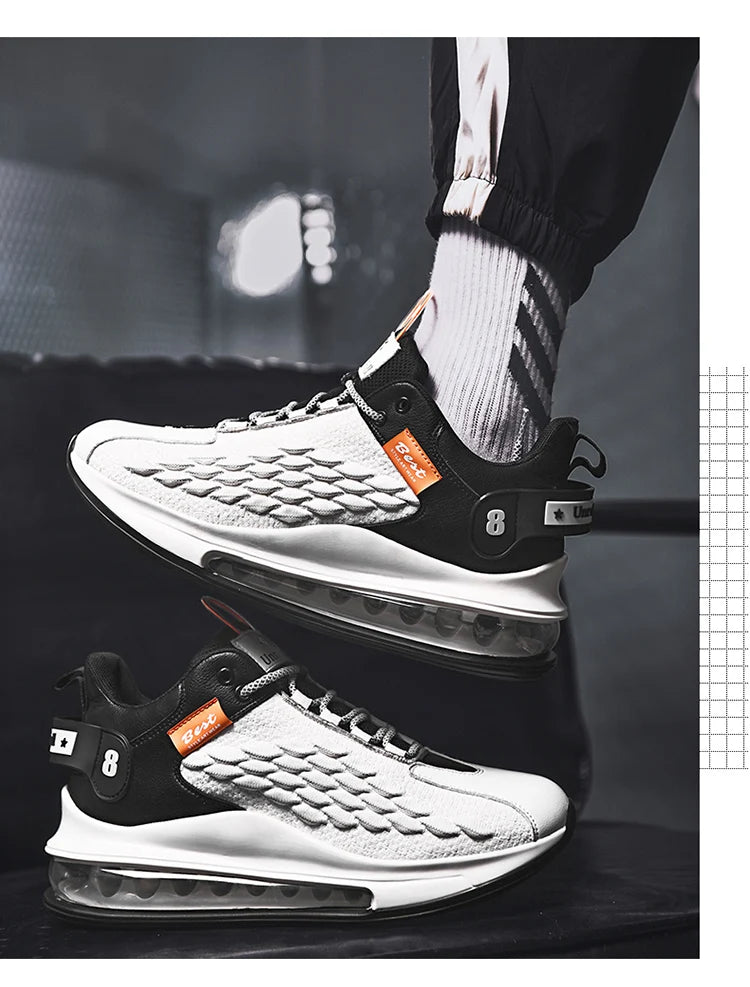 tenis masculino zapatos de hombre zapatillas hombre Zapatillas de deporte de lujo para hombre, zapatos informales de entrenamiento, mocasines blancos de moda, zapatillas de correr para hombre