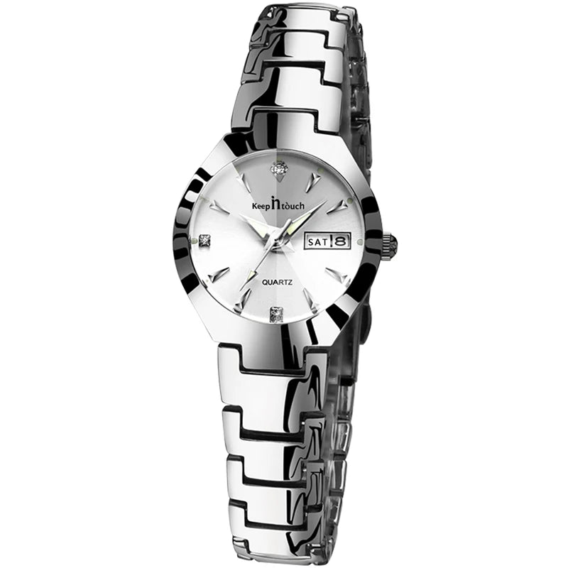 Alta calidad relojes reloj de moda para mujer marca de lujo 2025 cuarzo reloj para mujer esfera pequeña calendario reloj de pulsera para mujer,reloj mujer,relojes mujer imitaciones de marcas lujo