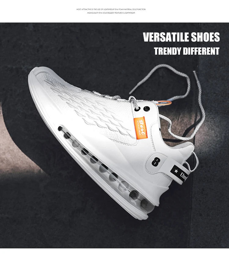tenis masculino zapatos de hombre zapatillas hombre Zapatillas de deporte de lujo para hombre, zapatos informales de entrenamiento, mocasines blancos de moda, zapatillas de correr para hombre