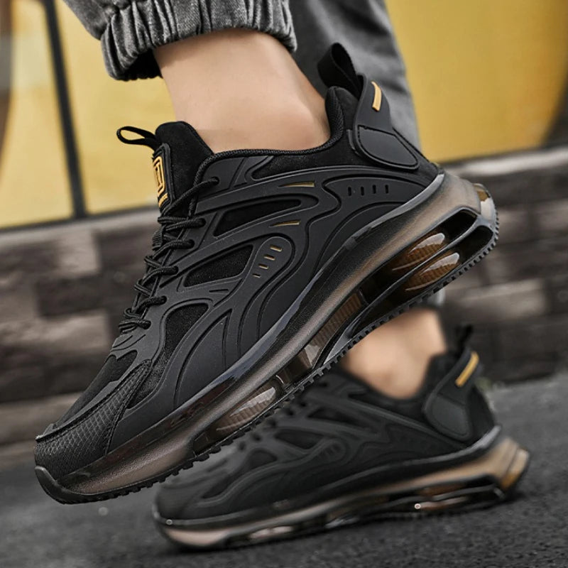 Zapatillas De deporte para hombre, zapatos De malla para caminar para hombre, zapatos De tenis con cordones para aumentar la altura, zapatos duraderos para hombre, Zapatillas De Deporte De alta calidad