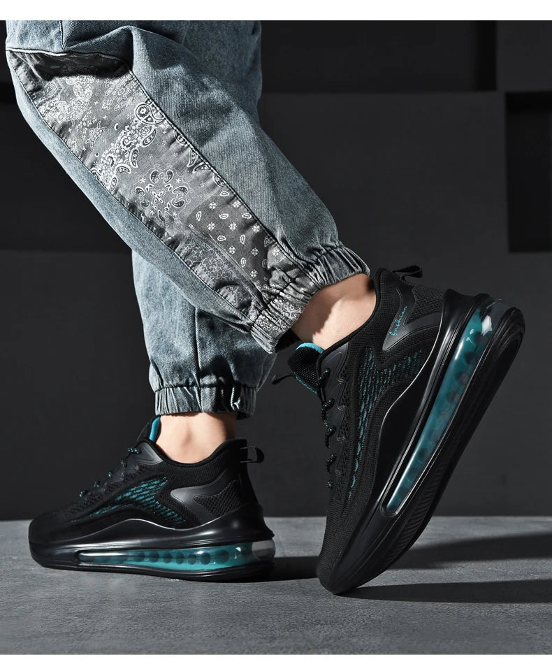 Zapatos de hombre, zapatillas de deporte informales para hombre, tenis, zapatos de lujo, zapatos de entrenamiento para carreras, zapatos transpirables, mocasines de moda, zapatos para correr para hombre