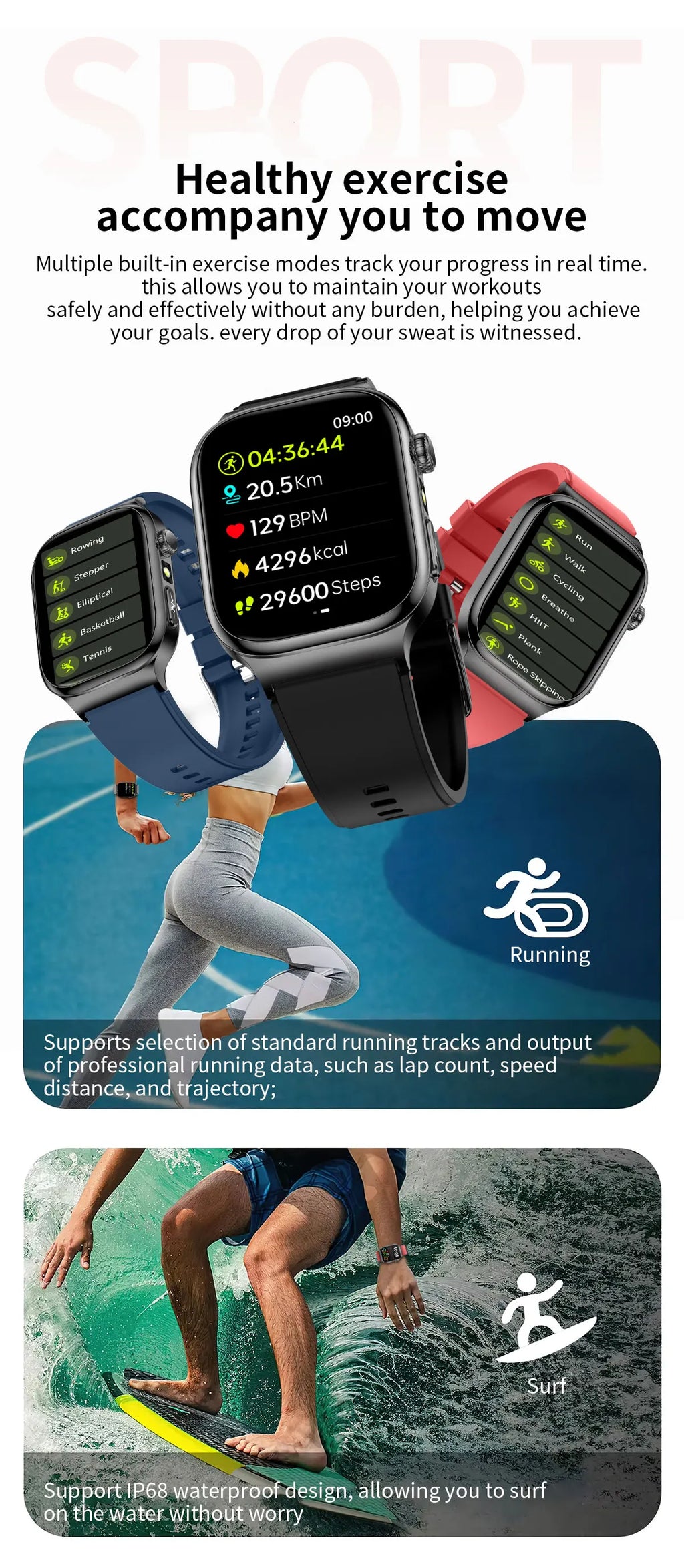 Nuevo Reloj Inteligente de Salud Nivel Hospitalario 2026 con Medición de Grasa Corporal, ECG, Oxígeno en Sangre, Presión Arterial, Pantalla AMOLED HD, Llamadas y Funciones Deportivas para Hombre