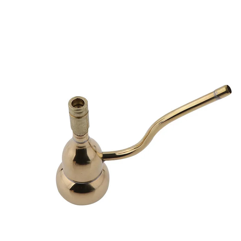 Olla de tubería de agua de cobre, olla de tubería antigua portátil, tubería de filtro de agua para uso doméstico