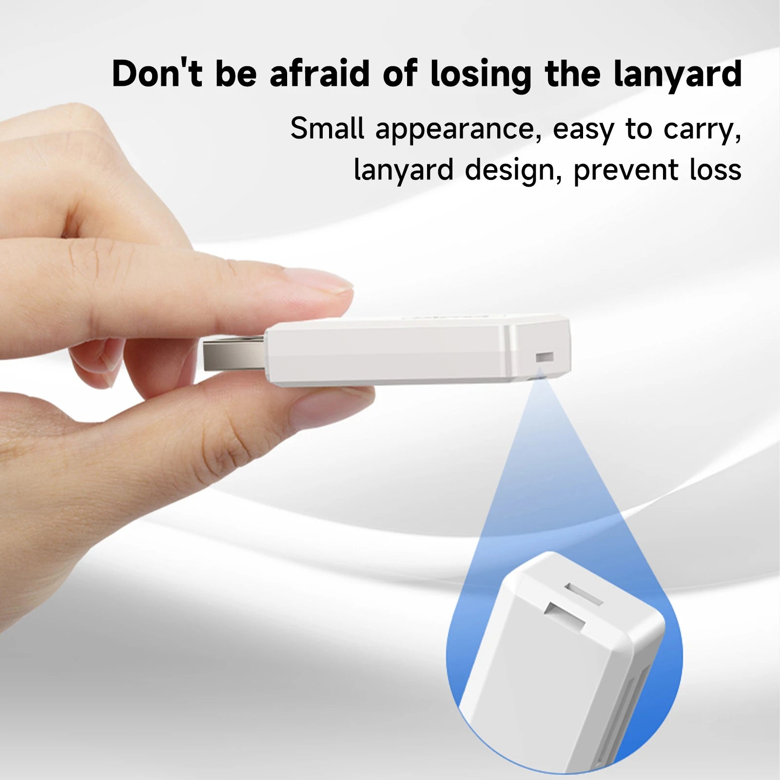 4-in-1 USB 3.0 Card Reader – High Speed TF/SD/Micro SD Adapter for PC & Laptop