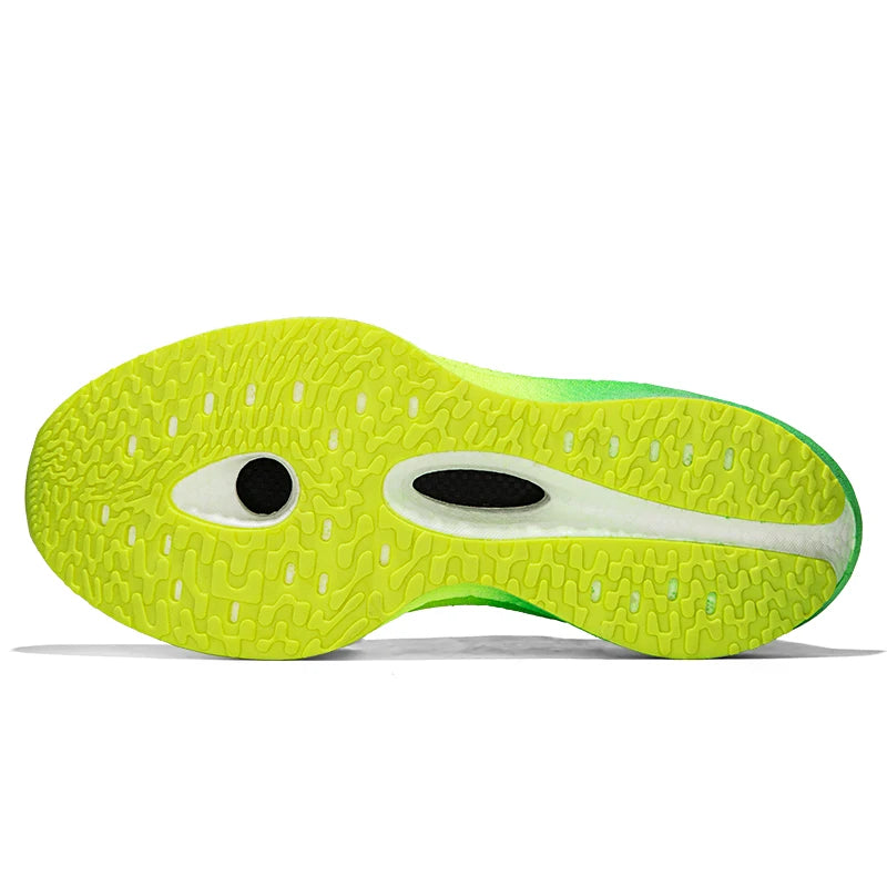 Zapatillas para correr para hombre, zapatillas deportivas para maratón con placa de carbono, transpirables, ligeras, cómodas, antideslizantes, deportivas especiales para mujer