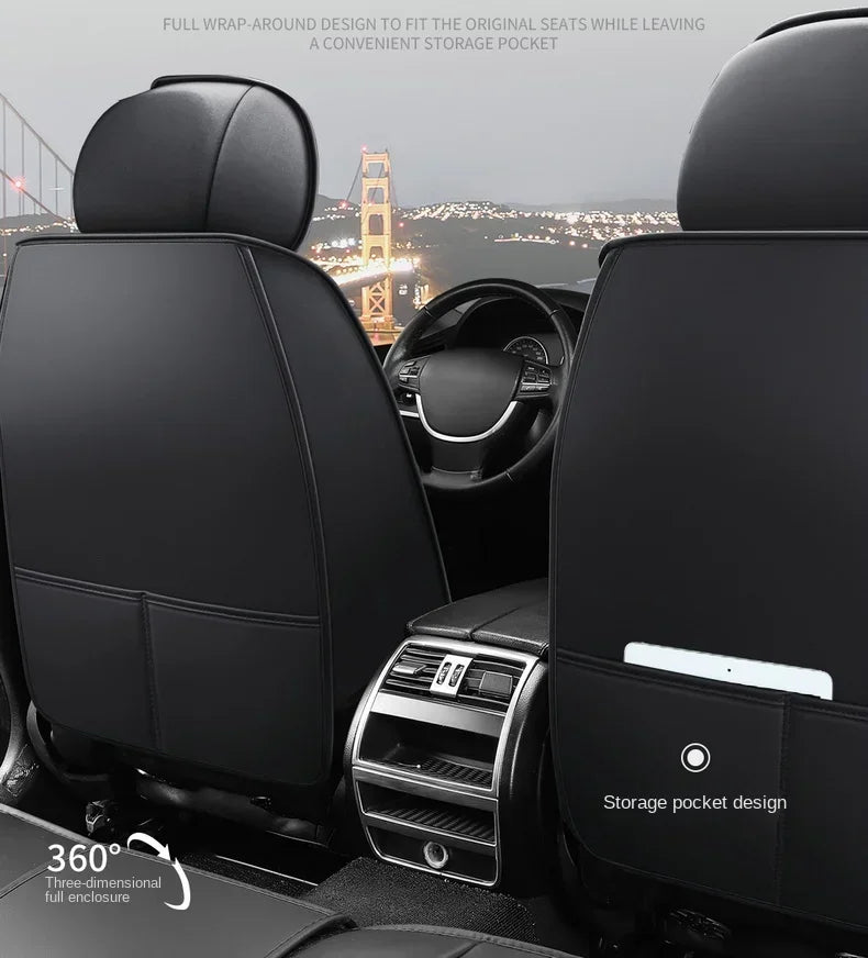 Fundas de Asiento 3D para Mercedes E-CLASS W210/W212/W213 – Cuero Sintético, Cobertura Total