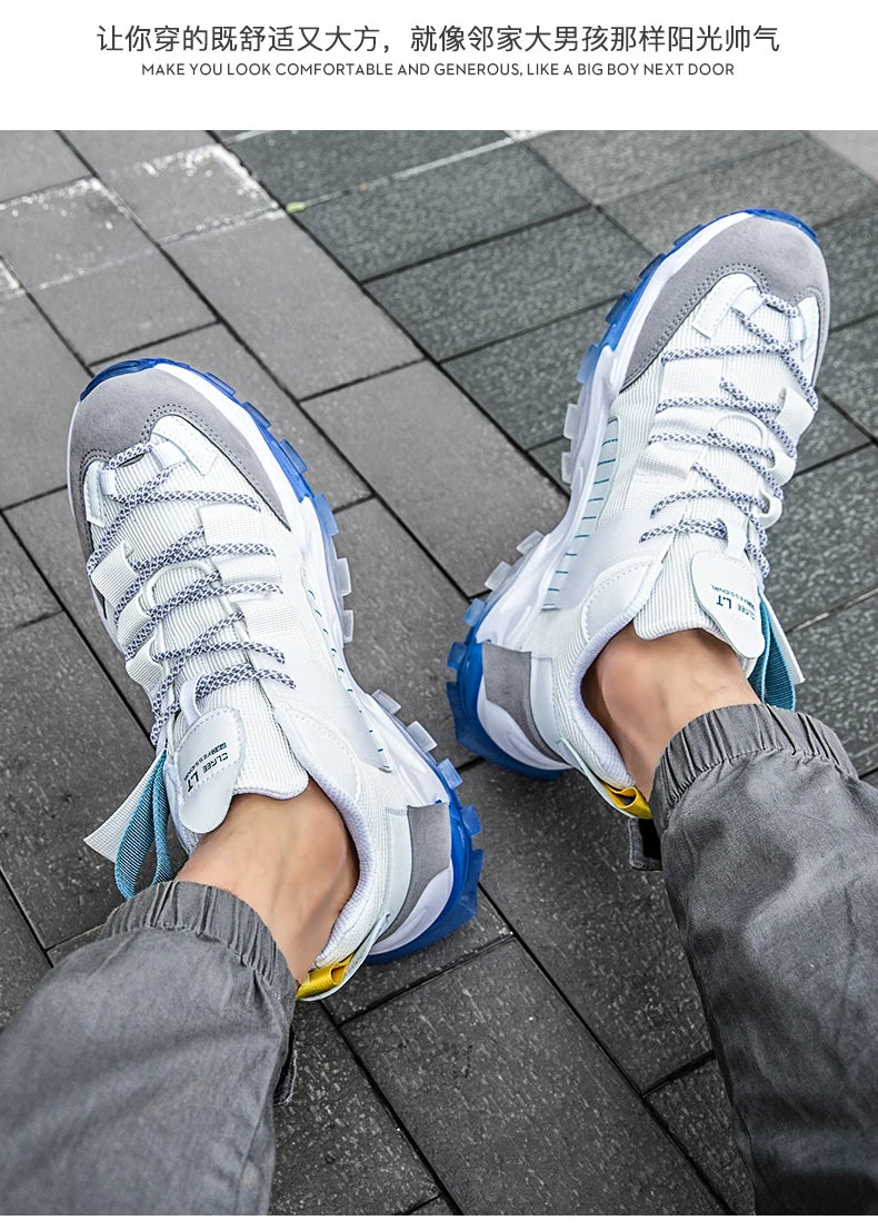 Zapatos de hombre, zapatillas de deporte informales para hombre, tenis, zapatos de lujo, zapatos de entrenamiento para carreras, zapatos transpirables, mocasines de moda, zapatos para correr para hombre