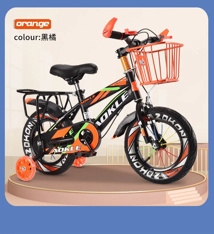 Bicicletas para niños, bicicletas con estructura de acero al carbono de 12-18 pulgadas para niños de 2 a 10 años, pueden andar en bicicleta, bicicletas para niños y niñas, nuevas