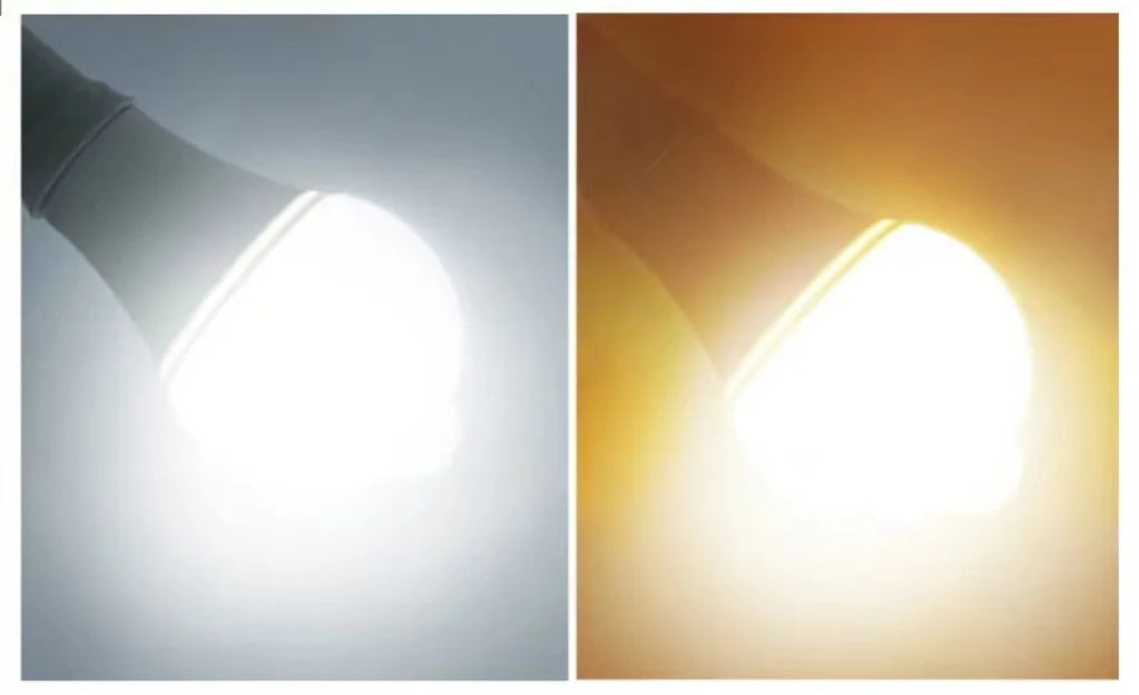 Bombilla LED con Sensor de movimiento E27, 9W, 12W, 18W, 20W, lámpara LED con Sensor PIR, luz nocturna de encendido/apagado automático para iluminación de estacionamiento del hogar, 110V, 220V