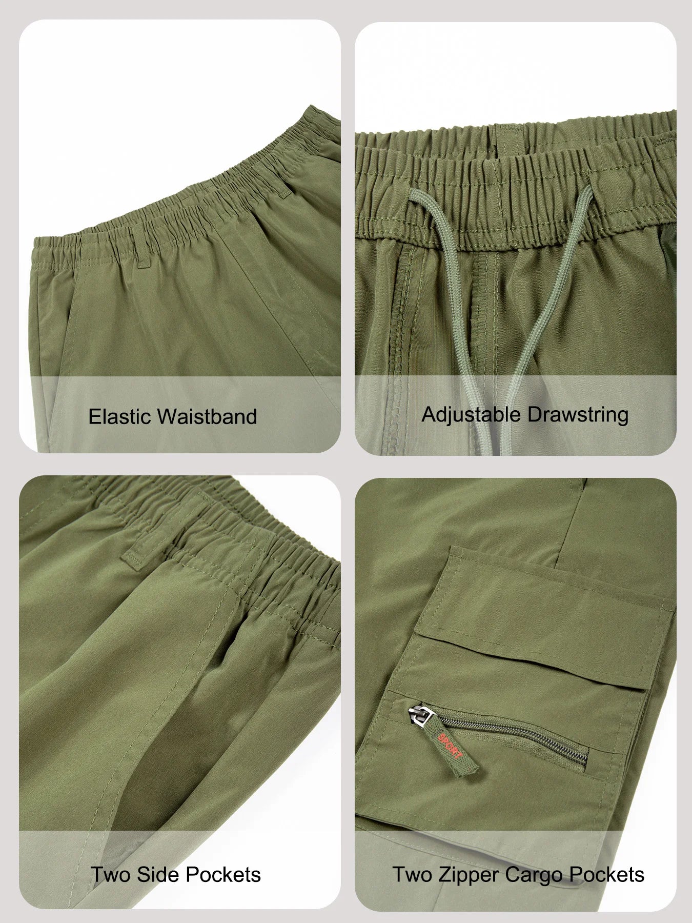 Pantalones cortos Cargo de verano para hombre, pantalones cortos informales holgados de Color sólido, pantalones cortos militares con bolsillo a la moda, pantalones deportivos para correr de camuflaje para hombre