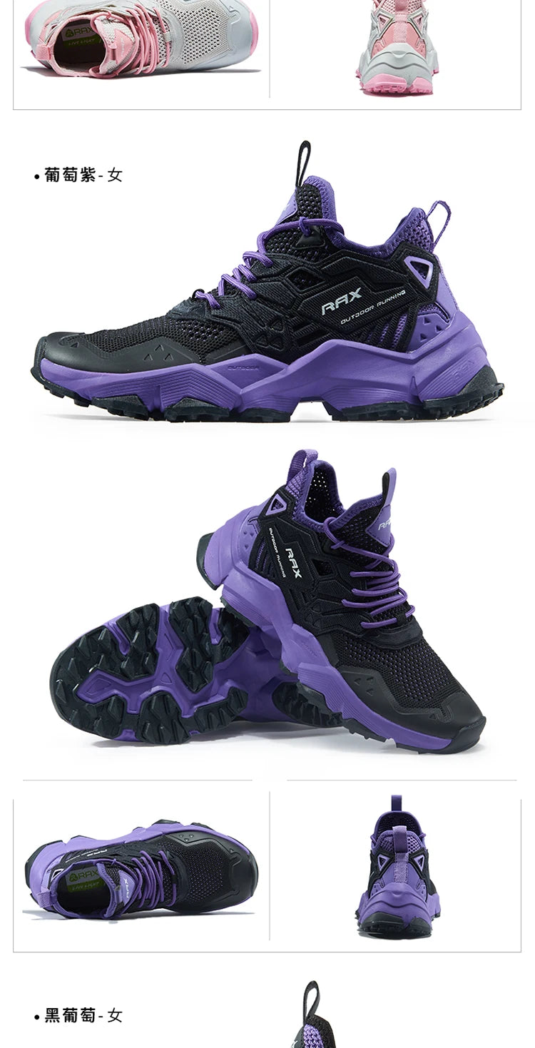 Rax, zapatillas para correr para hombre, zapatos transpirables para correr para mujer, zapatillas ligeras para hombre, zapatos de gimnasio para hombre, zapatos deportivos para exteriores, zapatos masculinos