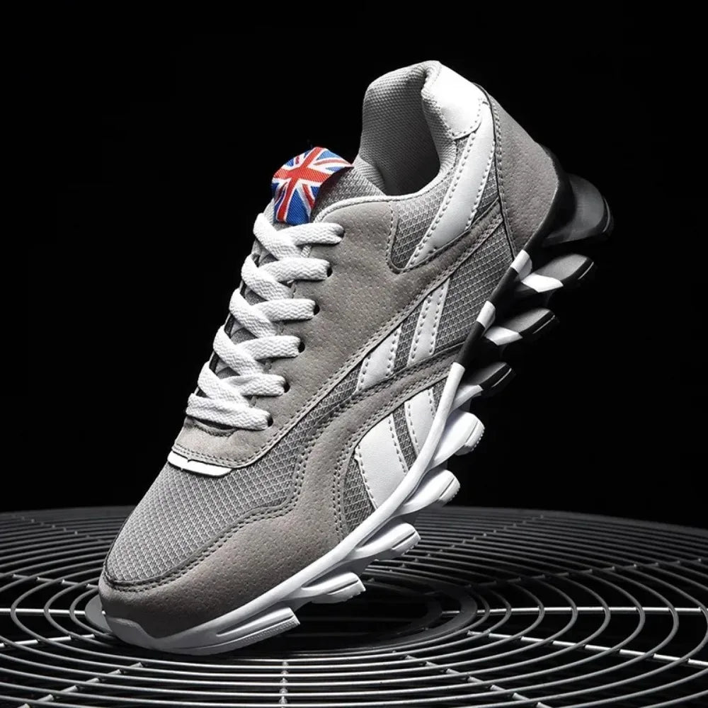 Zapatillas Deportivas para Hombre, Marca Trend, Tallas 36-48, Resistentes al Desgaste, con Amortiguación, Suela Gruesa, Transpirables, para Correr al Aire Libre