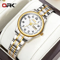 Reloj OPK 8110 para Mujer, Reloj de cuarzo resistente al agua, Reloj clásico de marca de lujo para Mujer, relojes con correa de acero inoxidable, Reloj para Mujer