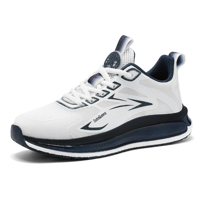 Zapatillas de deporte al aire libre para parejas, zapatos transpirables antideslizantes con amortiguación para correr en carretera, zapatos deportivos para correr para hombres, zapatos informales ligeros para hombres