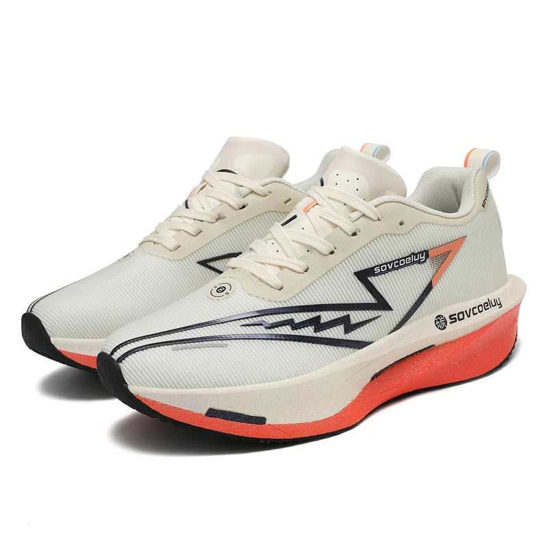 Zapatos Deportivos para Hombre, Transpirables, Versátiles, con Placa de Carbono que Absorbe Impactos, Zapatos Casuales Deportivos para Parejas