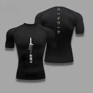 Camiseta de Compresión Toji, Ropa Deportiva, Ropa de Gimnasio, Jujutsu Kaisen, Compresiones de Anime, Ropa de Fushiguro, Músculos Zenin