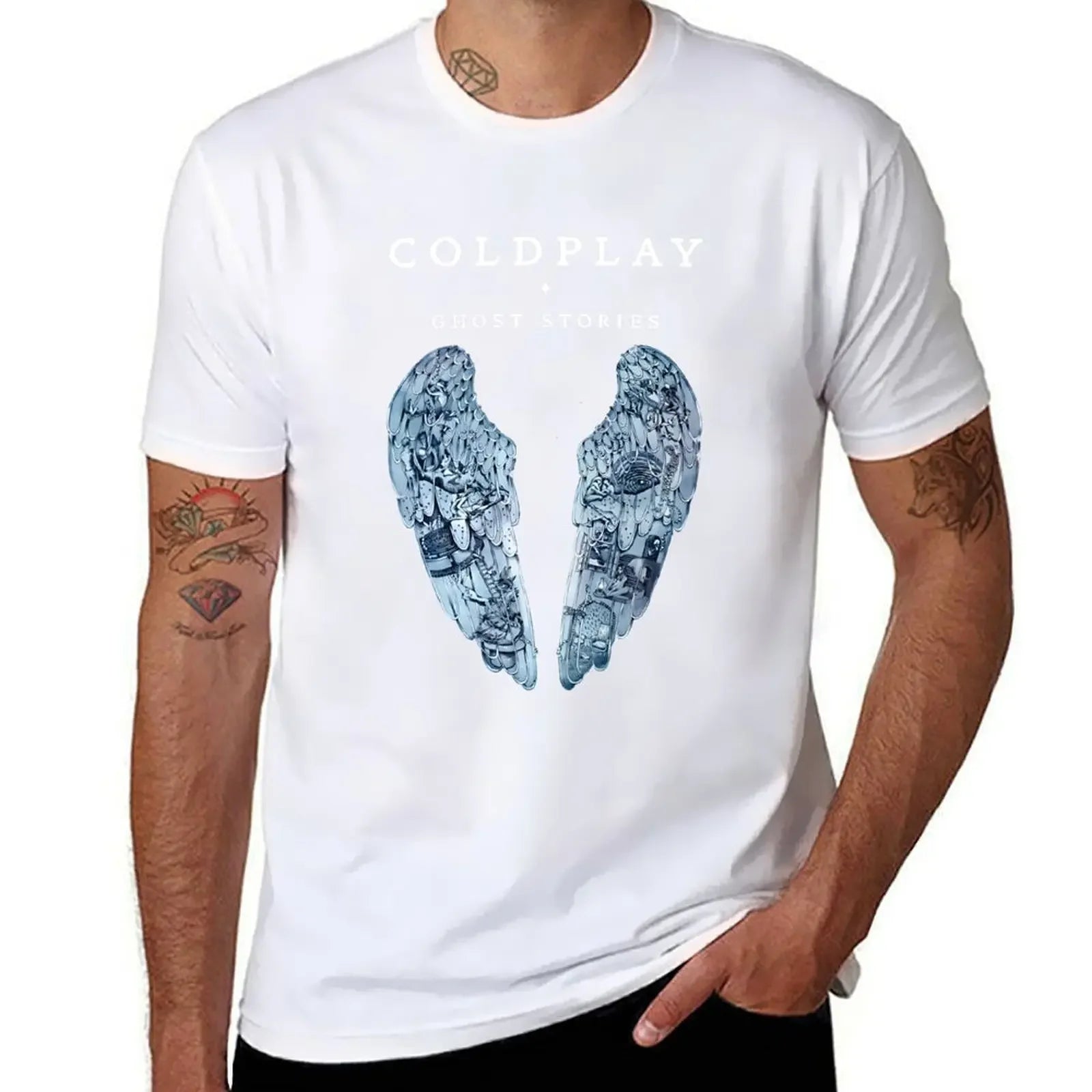 Camisetas de talla grande para hombre, ropa Vintage Sublime, Vbcvb, coldplay, estilo divertido, gráfico, Verano