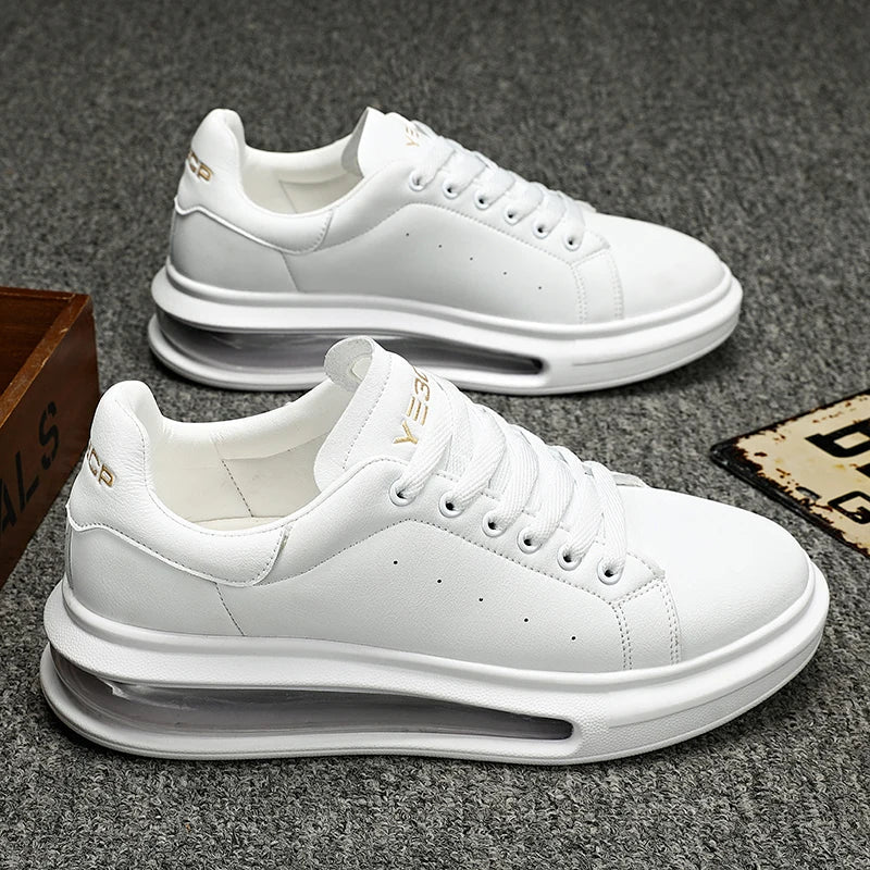 tenis masculino zapatos de hombre zapatillas hombre Zapatillas de deporte de lujo para hombre, zapatos informales de entrenamiento, mocasines blancos de moda, zapatillas de correr para hombre