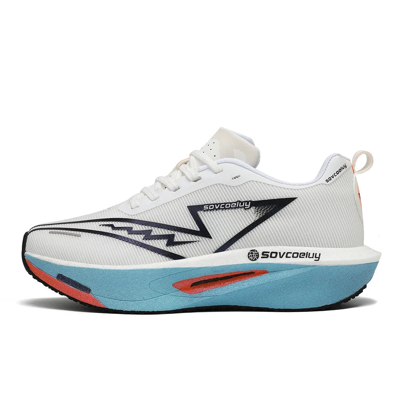 Zapatos Deportivos para Hombre, Transpirables, Versátiles, con Placa de Carbono que Absorbe Impactos, Zapatos Casuales Deportivos para Parejas