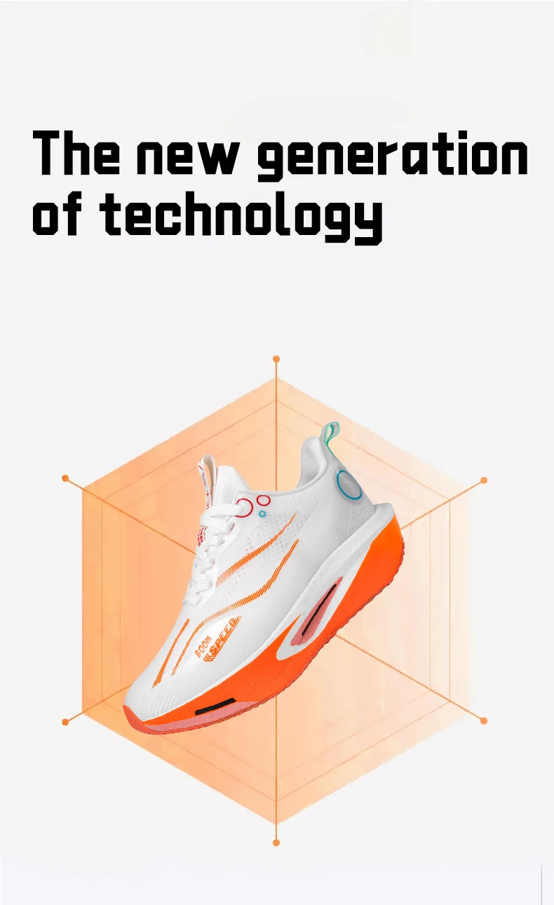 Zapatillas de running con placa de carbono para hombre y mujer, zapatillas profesionales para maratón, transpirables, ligeras, para entrenamiento y carrera en carretera.