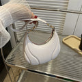 Elegante bolso de axila de cuero de Pu en relieve para mujer, bolso de hombro, bolso de mano de moda, bolso cruzado versátil para ir al trabajo