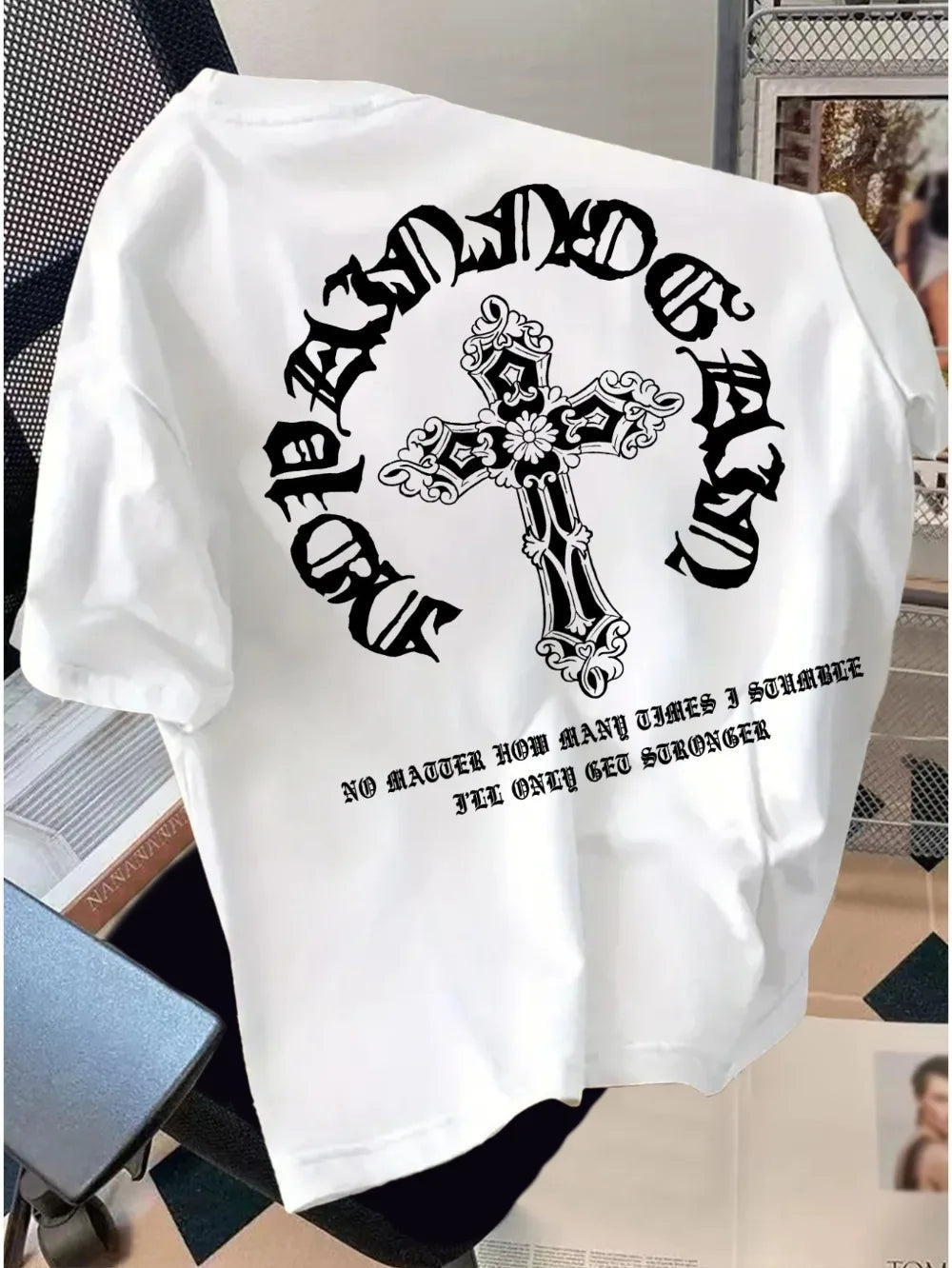 Camiseta de Hombre de Gran Tamaño con Estampado 3D Estilo Americano de Verano, de Secado Rápido y Transpirable, Adecuada para Uso Diario
