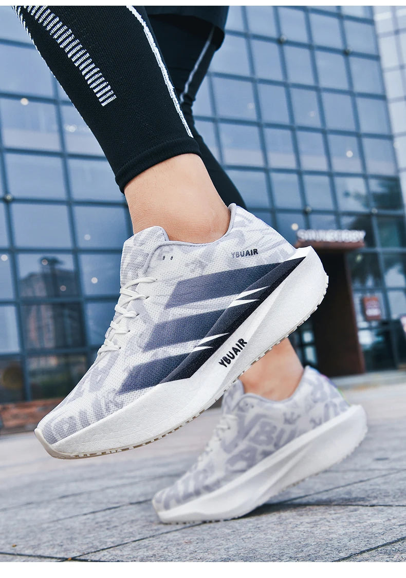 Zapatillas para correr originales para hombre, con placa de carbono, para maratón, deportivas, para golf, ligeras, cómodas, para mujer, atléticas, para carreras al aire libre