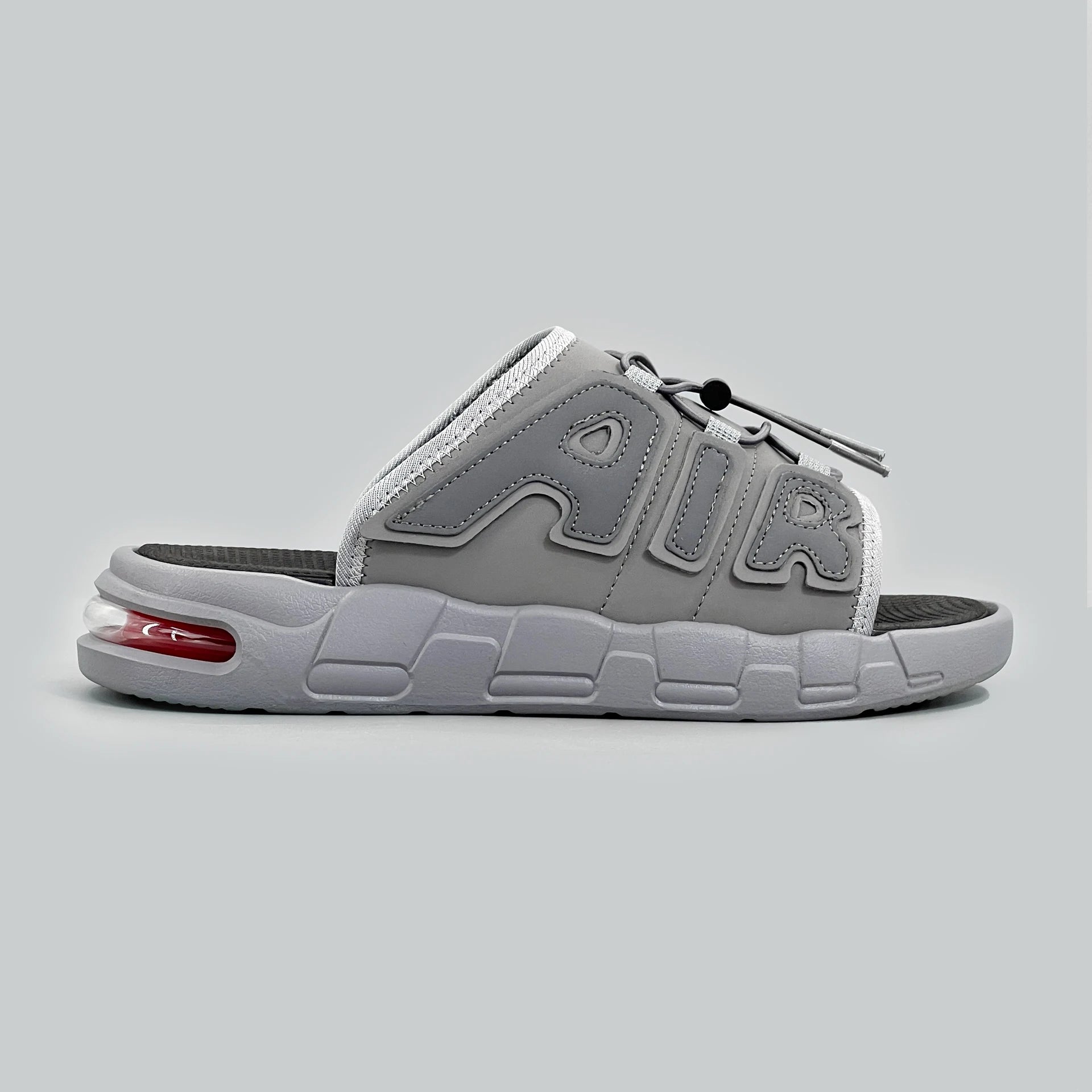 Zapatillas de Hombre con diseño de cojín de aire, novedad de verano, Zapatillas deportivas antideslizantes suaves de PVC para Hombre, Chanclas para Hombre