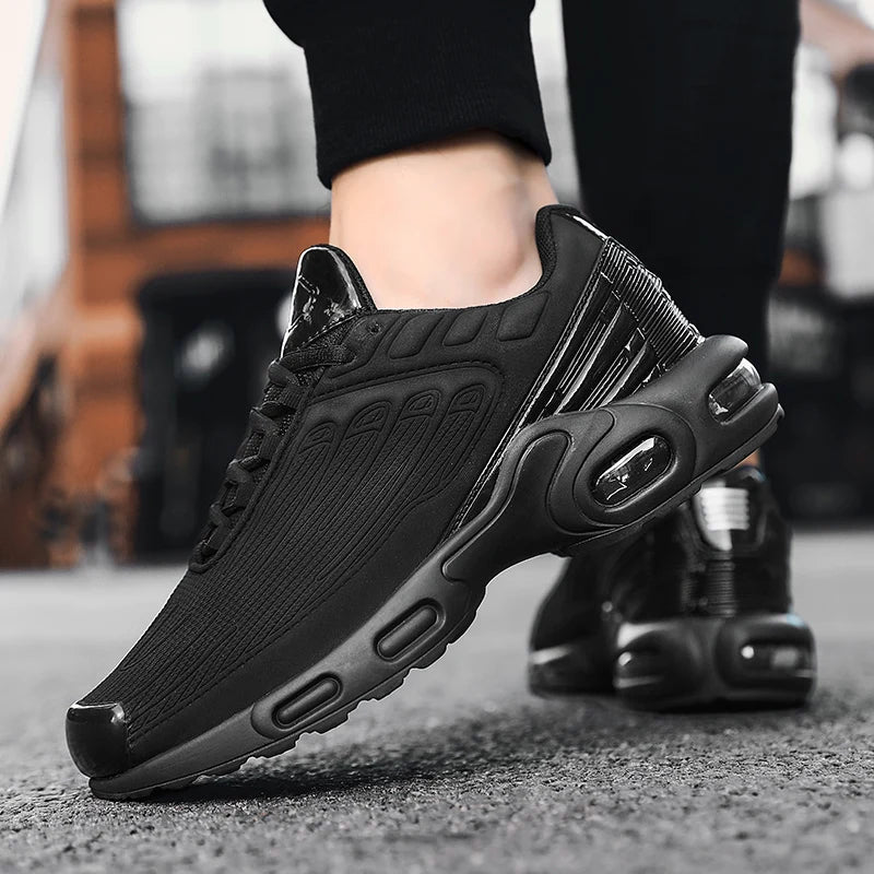 Nuevas zapatillas deportivas para hombre, transpirables, con amortiguación, antideslizantes, con resorte y resistentes al desgaste.