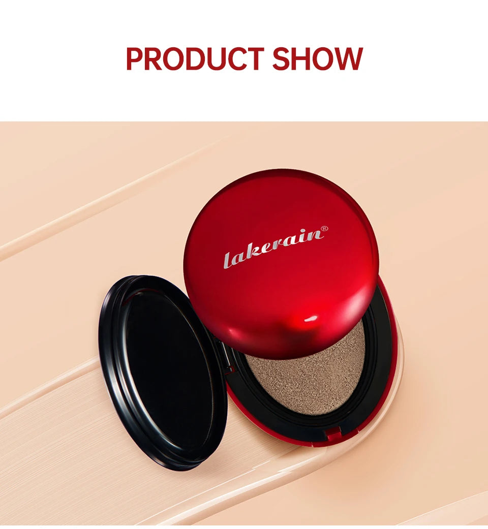 Mask Fit Red Cushion Foundation Long-Lasting Lightweight Buildable Coverage Semi-Matte Finish Korean Cushion Founda