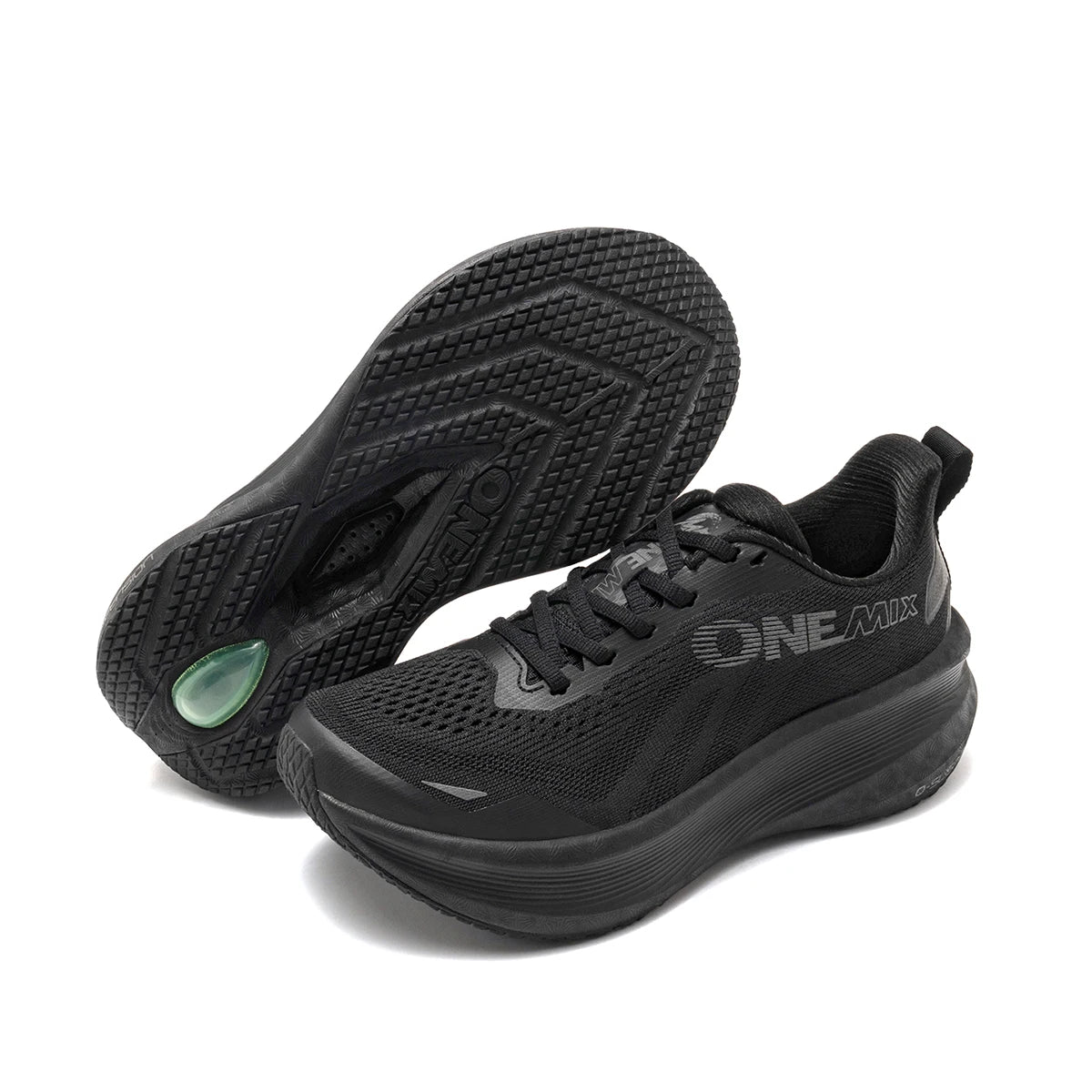 ONEMIX Zapatillas de deporte de malla transpirable y ligeras para mujer, zapatillas para correr con suela suave antideslizante y absorción de impactos, para fitness y uso versátil