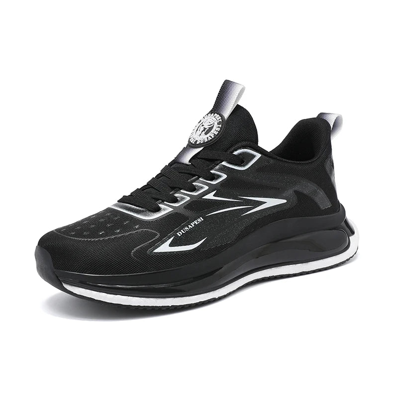 Zapatillas de deporte al aire libre para parejas, zapatos transpirables antideslizantes con amortiguación para correr en carretera, zapatos deportivos para correr para hombres, zapatos informales ligeros para hombres