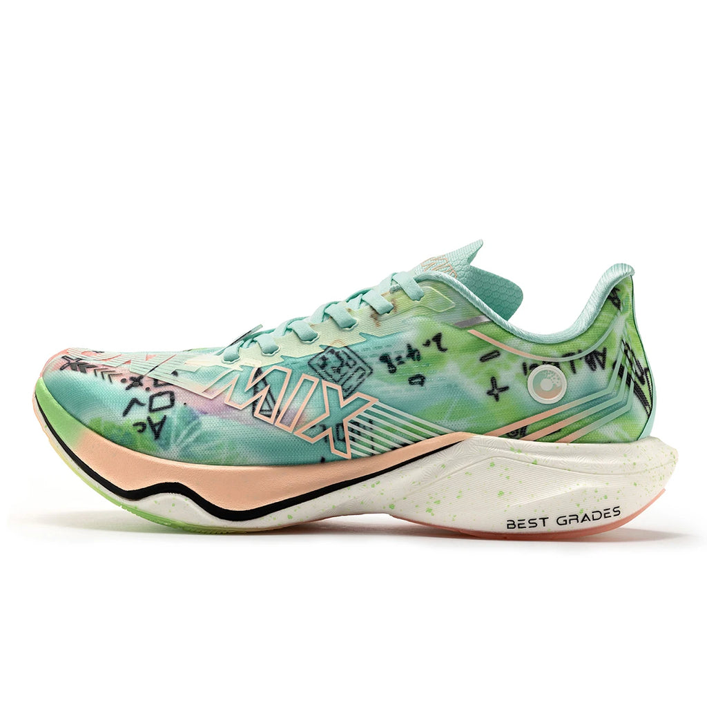 ONEMIX Zapatillas de Running y Entrenamiento con Placa de Carbono de Nylon para Hombre, Amortiguación Completa, Zapatillas Deportivas con Placa de Carbono para Caminar