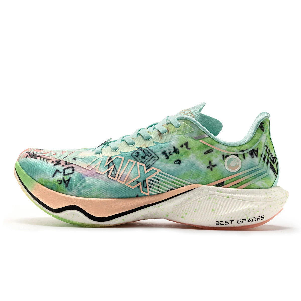 ONEMIX Zapatillas de Running y Entrenamiento con Placa de Carbono de Nylon para Hombre, Amortiguación Completa, Zapatillas Deportivas con Placa de Carbono para Caminar
